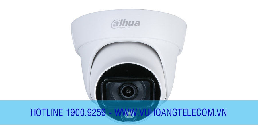 Camera HDCVI Dome 5MP Full-Color DAHUA DH-HAC-HDW1509TLP-LED